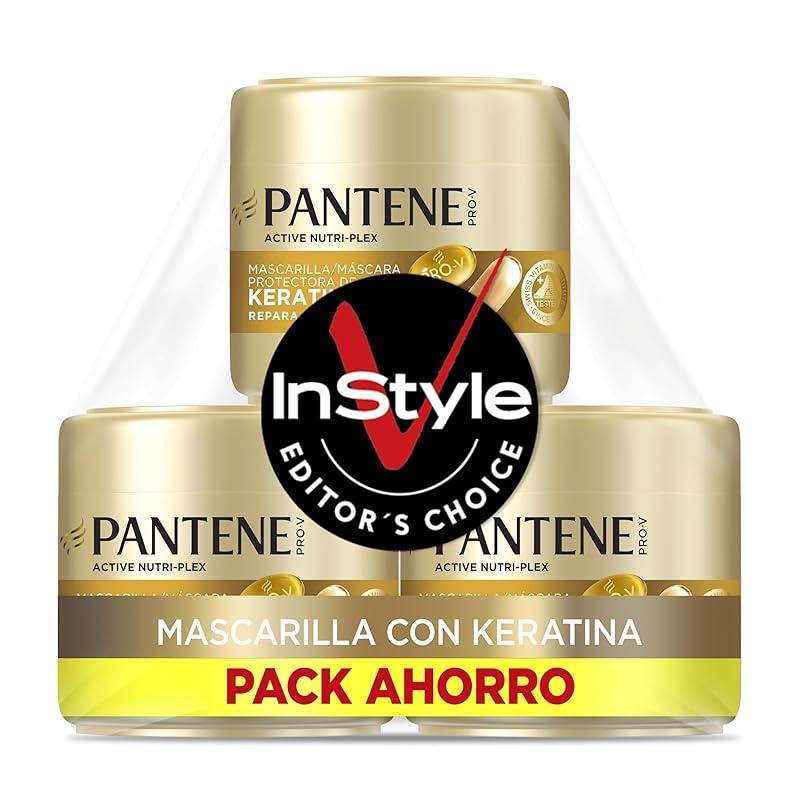 Mi opinión sobre la mascarilla Pantene Keratina 3x300ml.